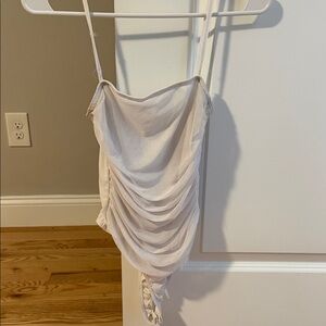 PrettyLittleThing Cream Draped Camisole